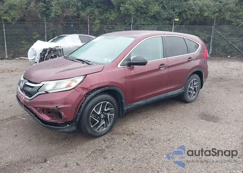 2016 Honda Cr-V Se from USA, damaged, VIN 2HKRM4H47GH726462